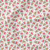 Cones (Pink and Blue) | Holiday Fabric Design | Julie Storie Designs